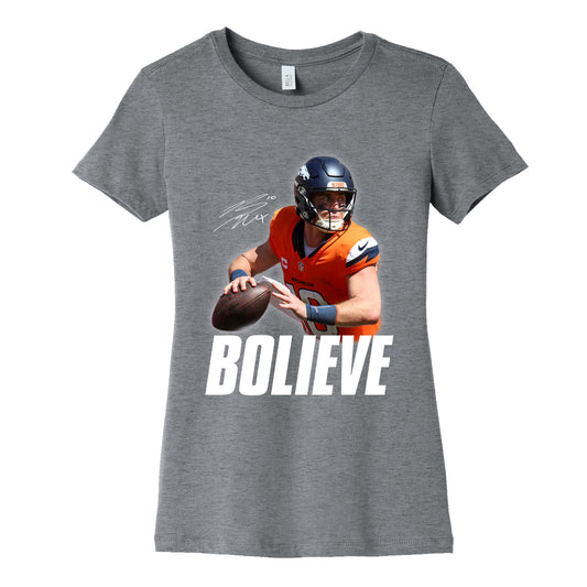 Bolieve Bo Nix Womens Cotton Tee