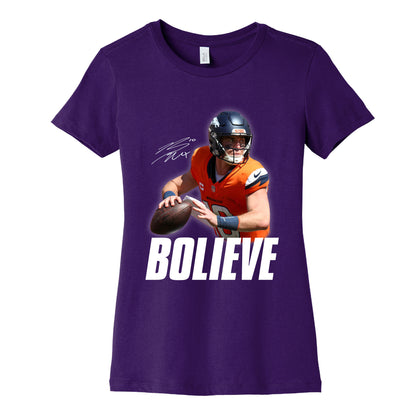 Bolieve Bo Nix Womens Cotton Tee