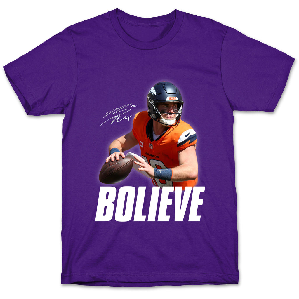 Bolieve Bo Nix T-Shirt