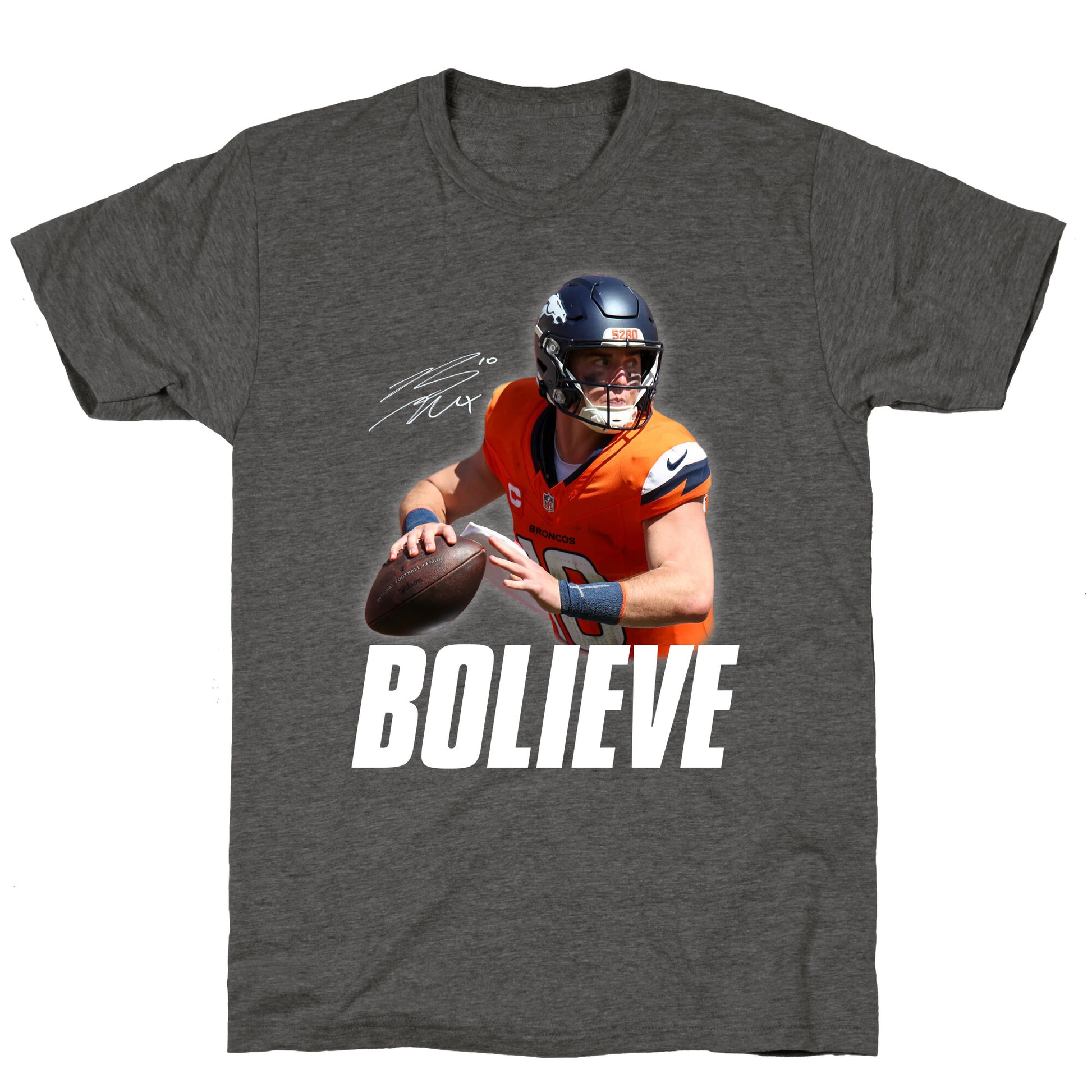 Bolieve Bo Nix Unisex Triblend Tee