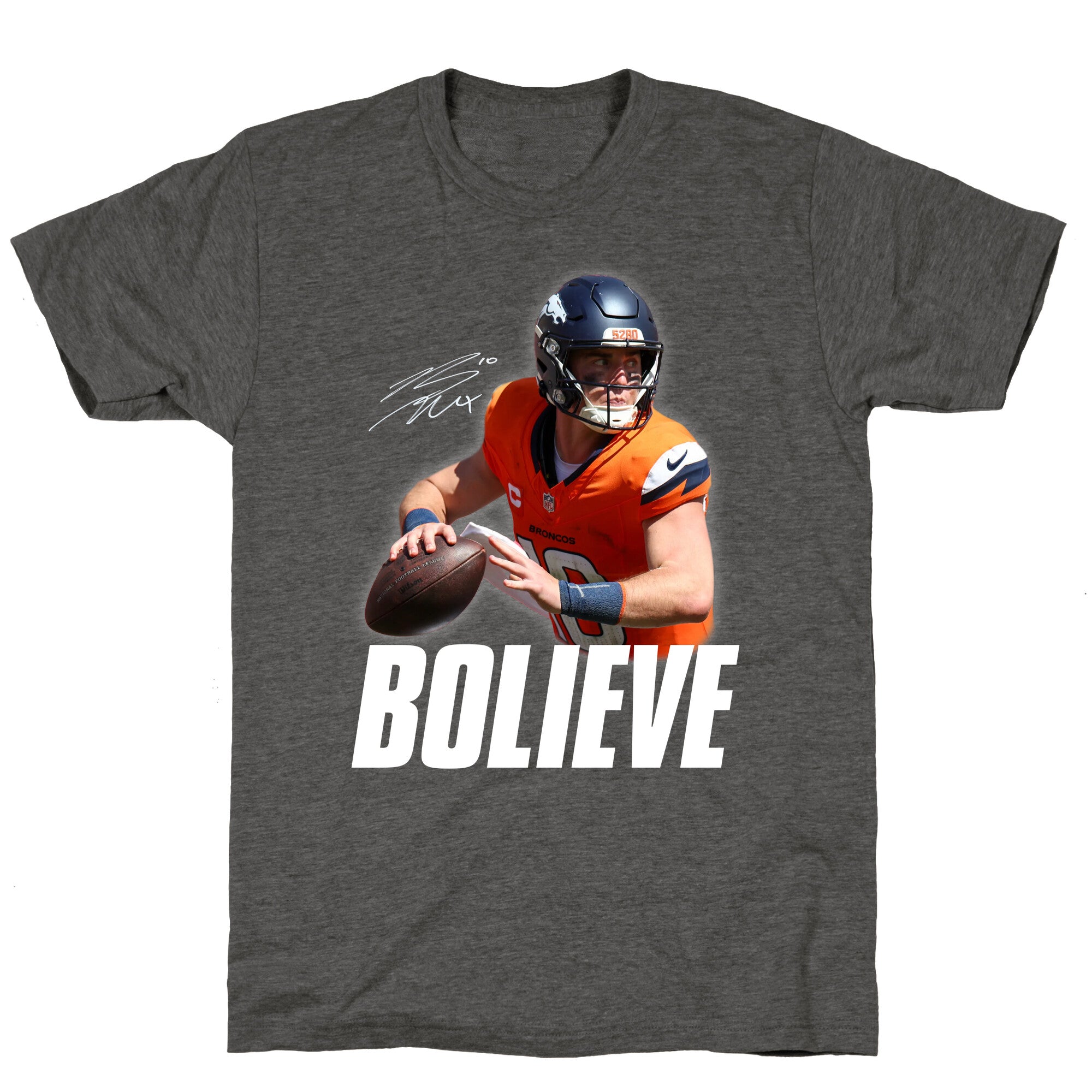 Bolieve Bo Nix Unisex Triblend Tee
