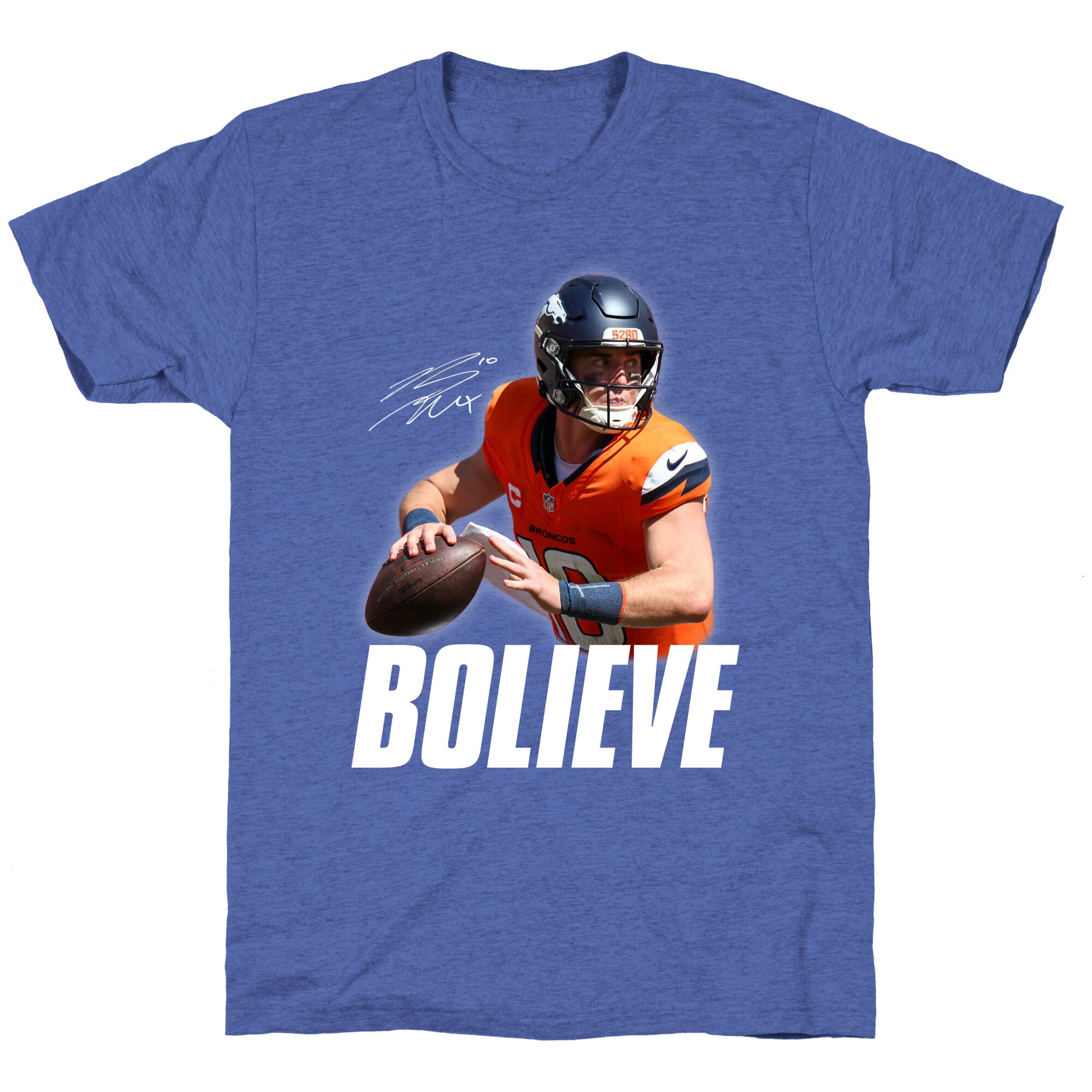 Bolieve Bo Nix Unisex Triblend Tee