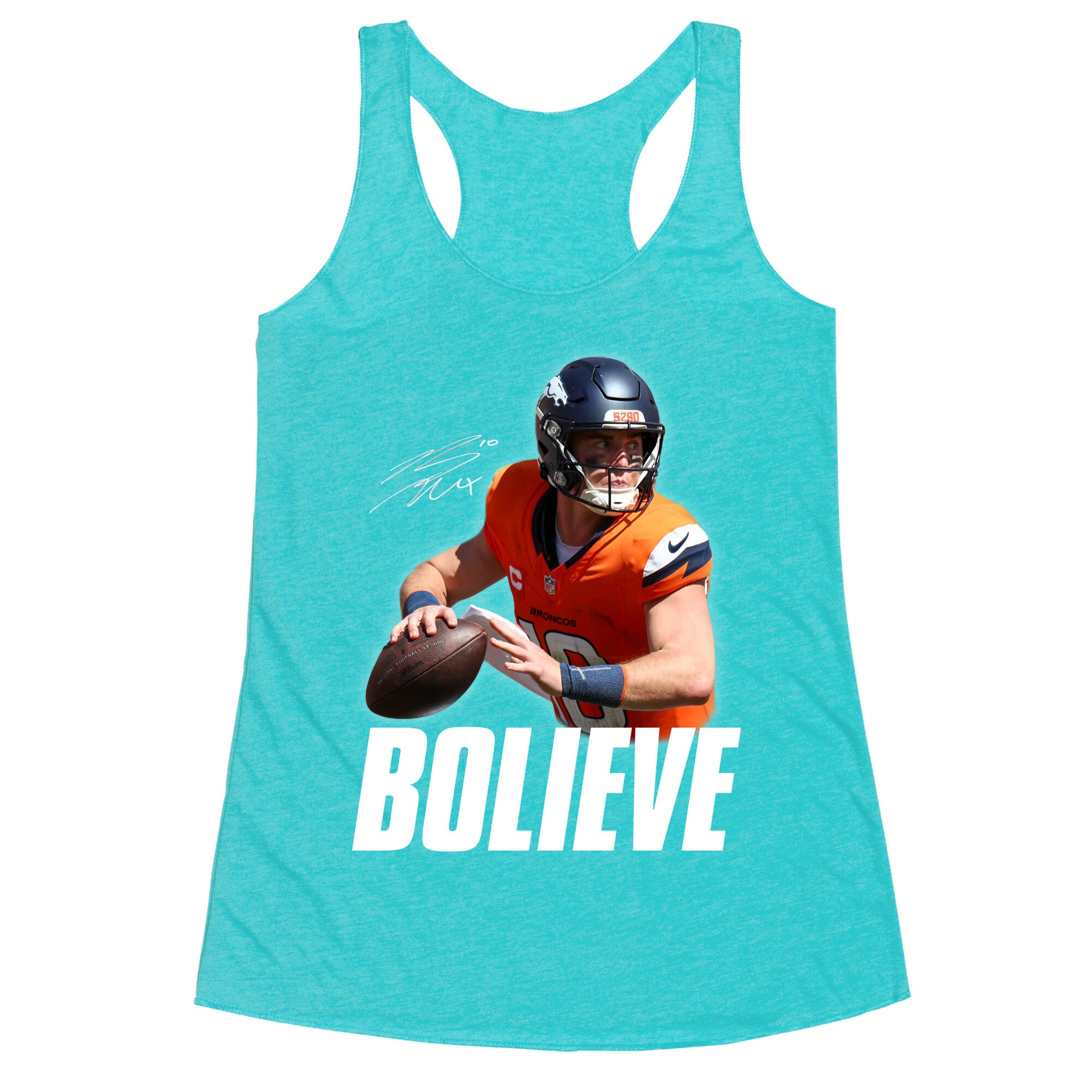 Bolieve Bo Nix Racerback Tank