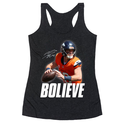 Bolieve Bo Nix Racerback Tank