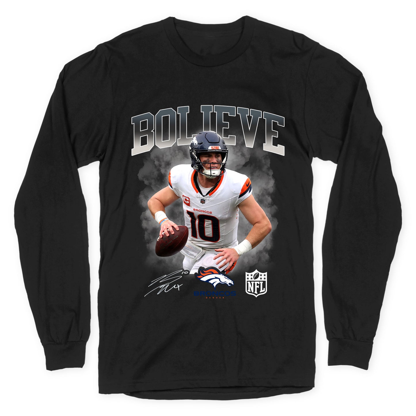 Bo Nix Bolieve Longsleeve Tee