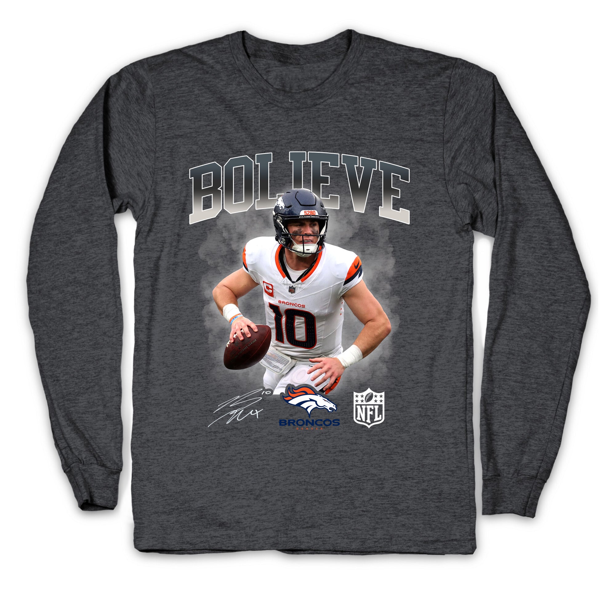 Bo Nix Bolieve Longsleeve Tee
