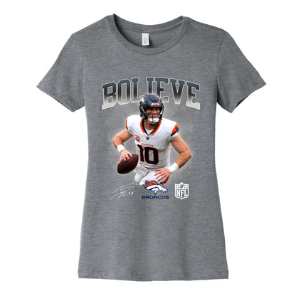 Bo Nix Bolieve Womens Cotton Tee