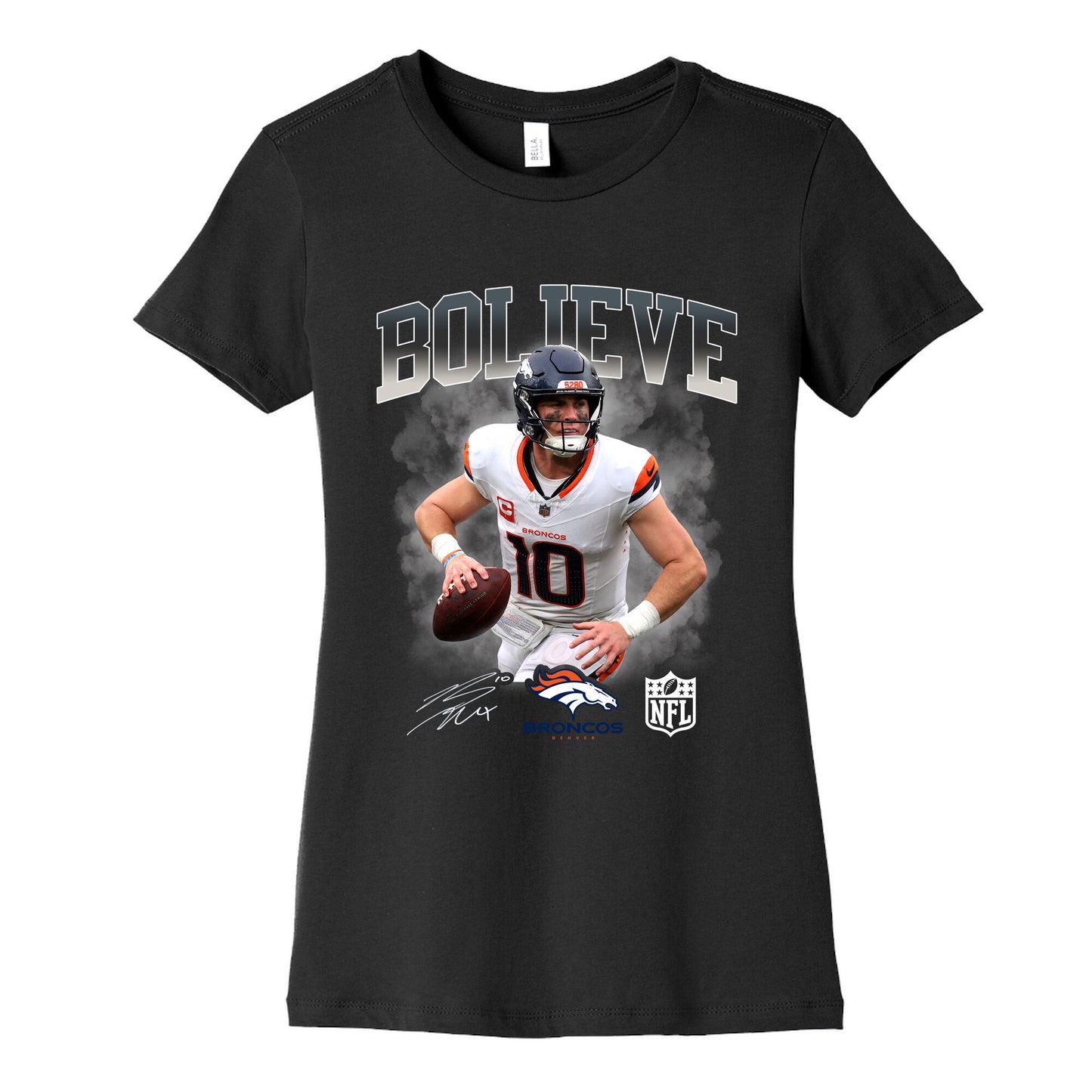 Bo Nix Bolieve Womens Cotton Tee