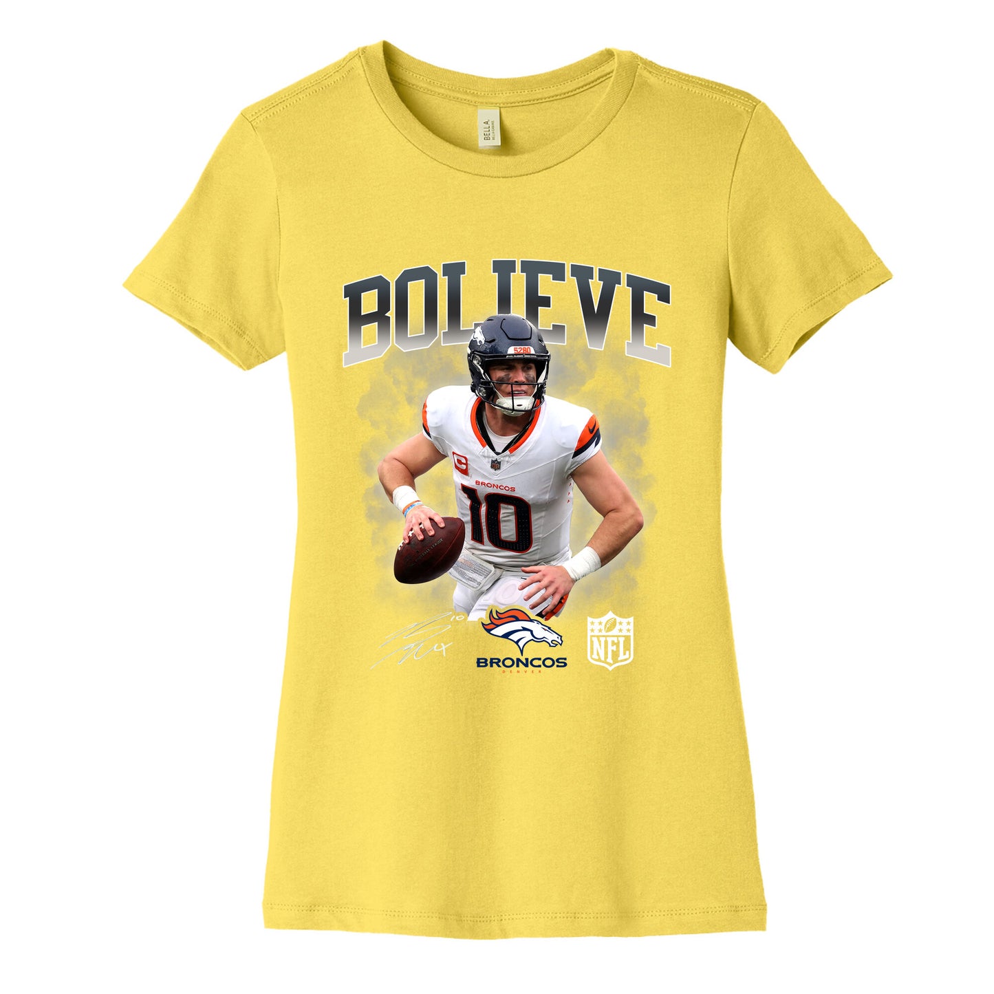 Bo Nix Bolieve Womens Cotton Tee