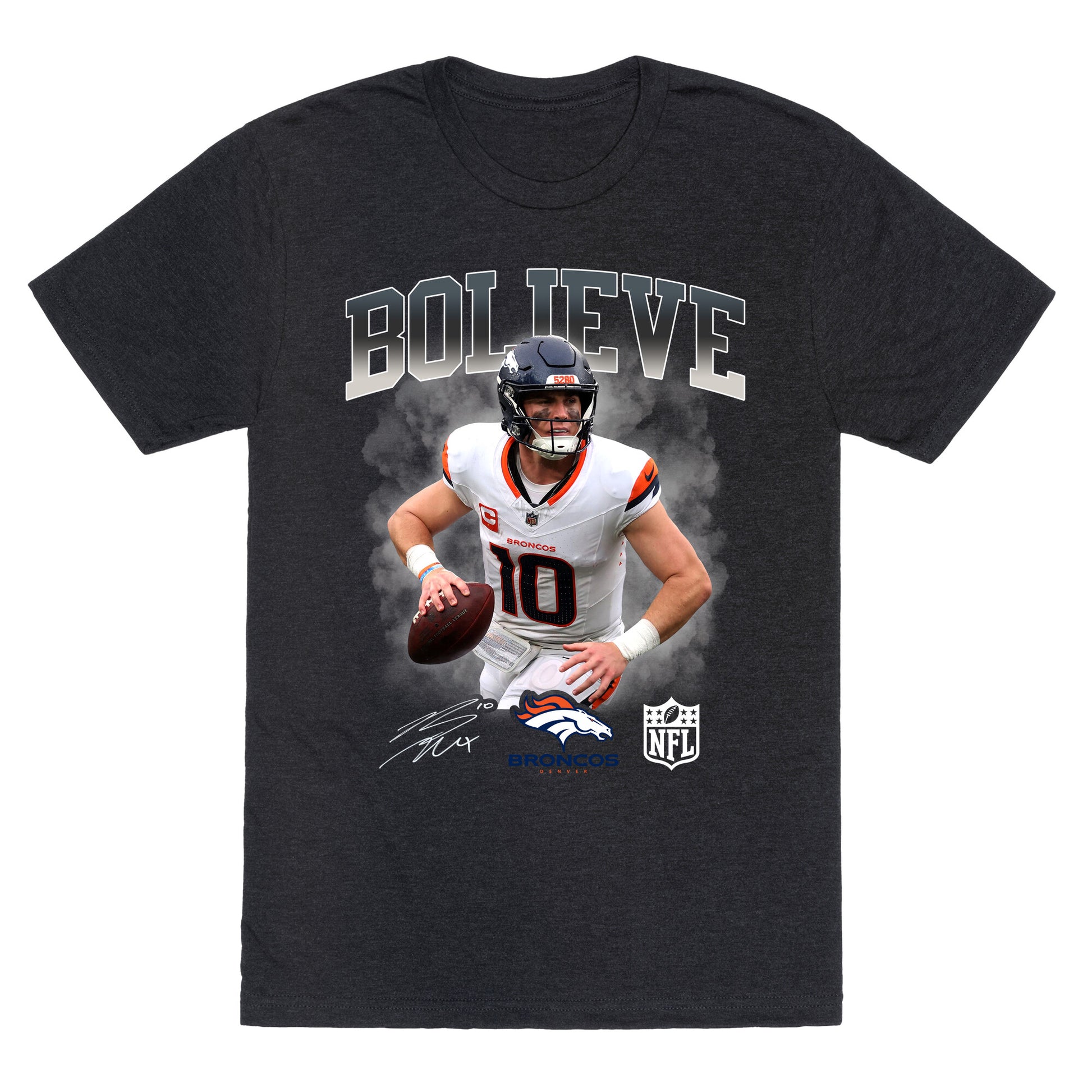 Bo Nix Bolieve Unisex Triblend Tee