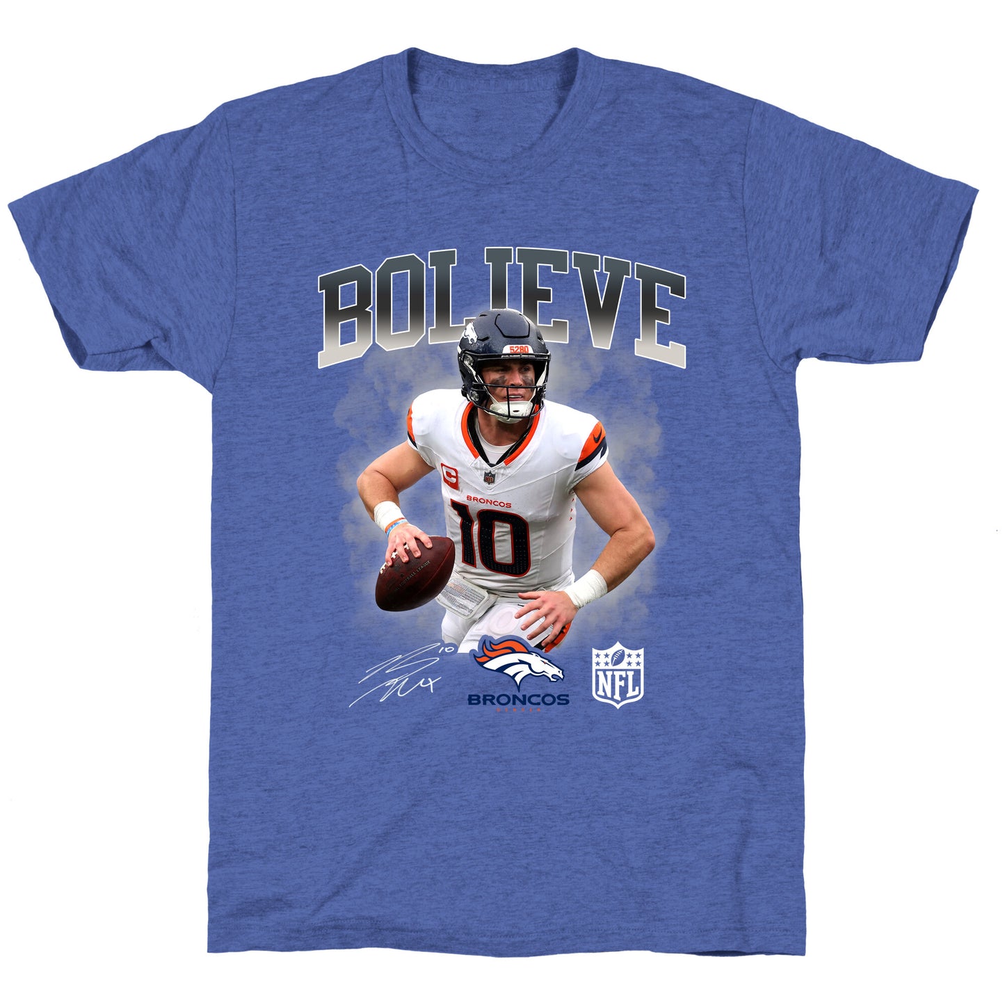 Bo Nix Bolieve Unisex Triblend Tee