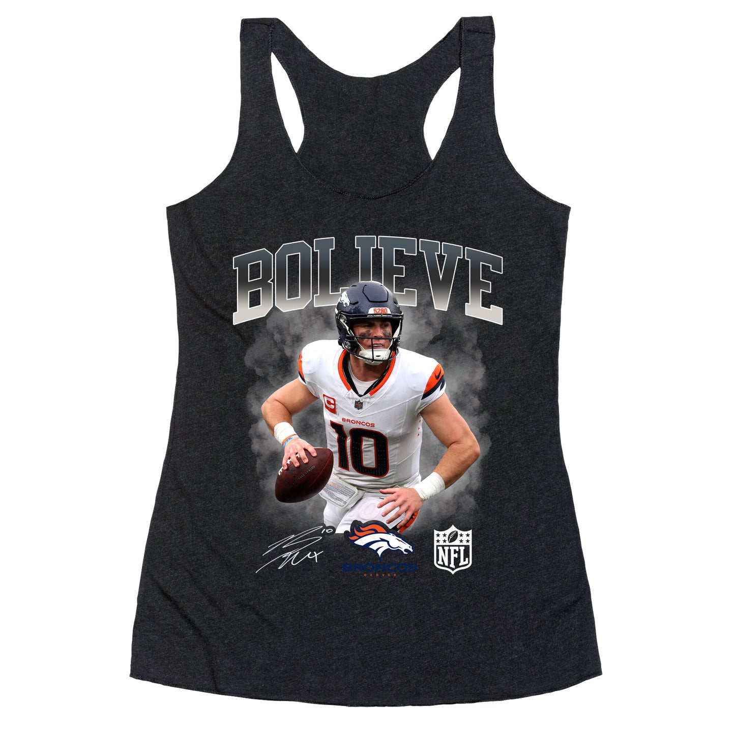 Bo Nix Bolieve Racerback Tank