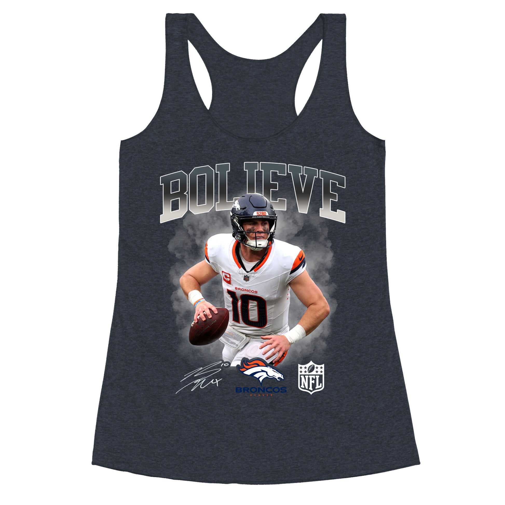 Bo Nix Bolieve Racerback Tank