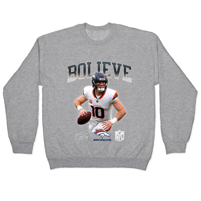 Bo Nix Bolieve Crewneck Sweatshirt
