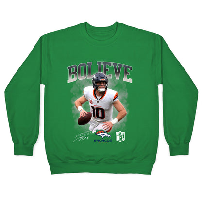 Bo Nix Bolieve Crewneck Sweatshirt