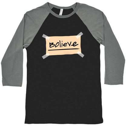 Bolieve Baseball Tee