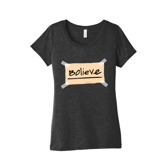 Bolieve Womens Triblend Tee