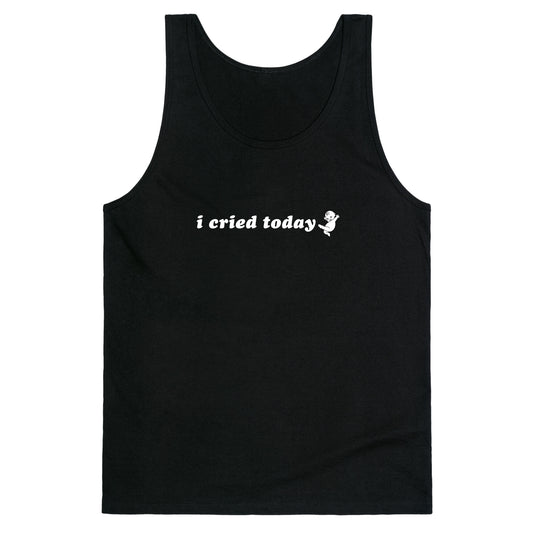 I Cried Today Baby Tank Top