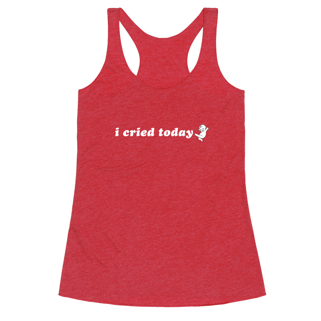 I Cried Today Baby Racerback Tank