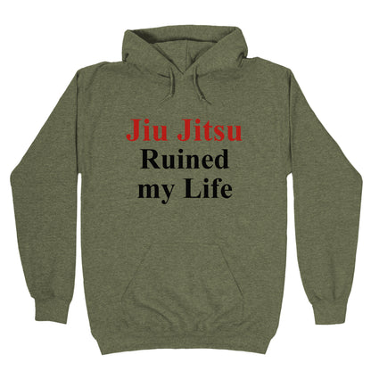 Brady Ju Jujitsu Ruined My Life Hoodie