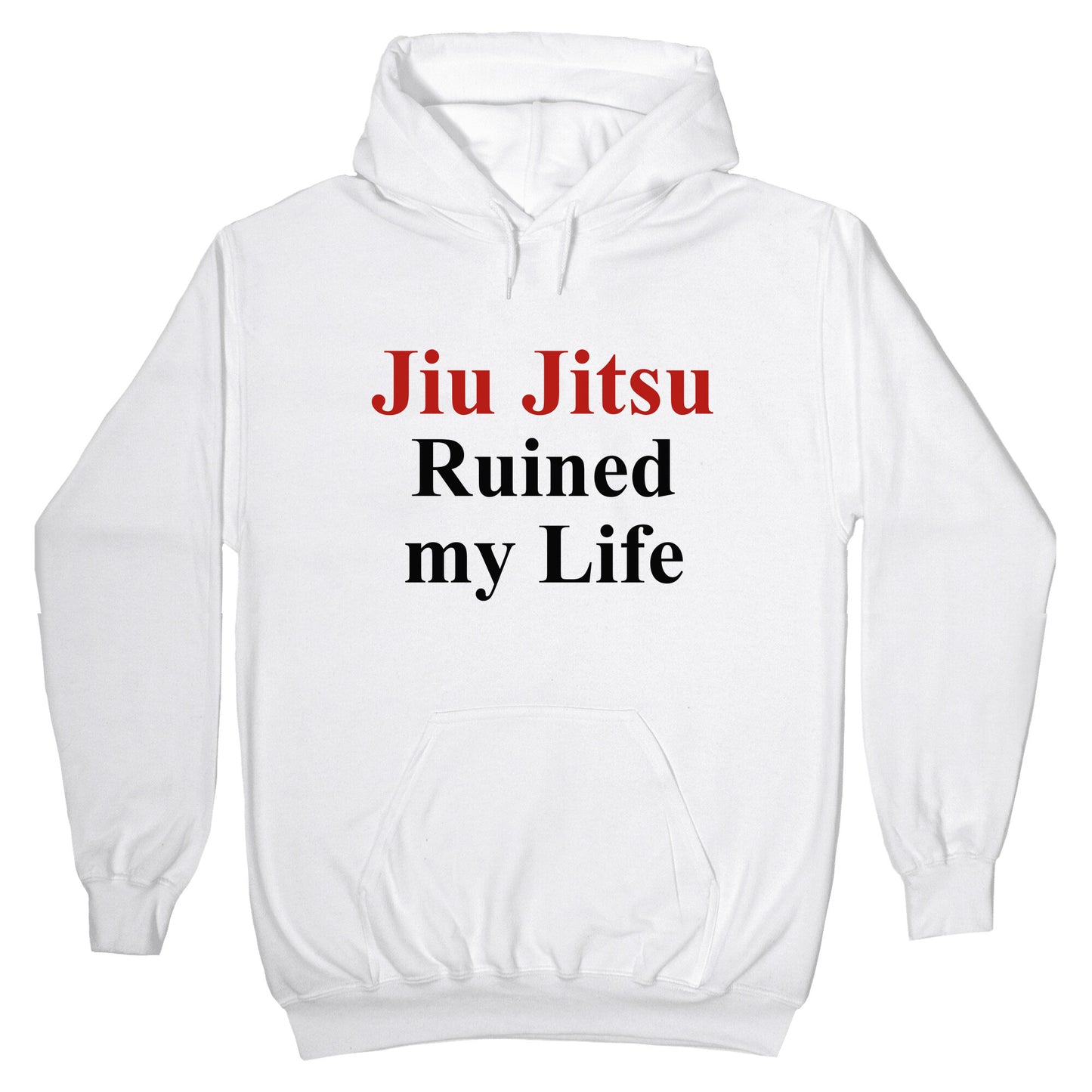 Brady Ju Jujitsu Ruined My Life Hoodie