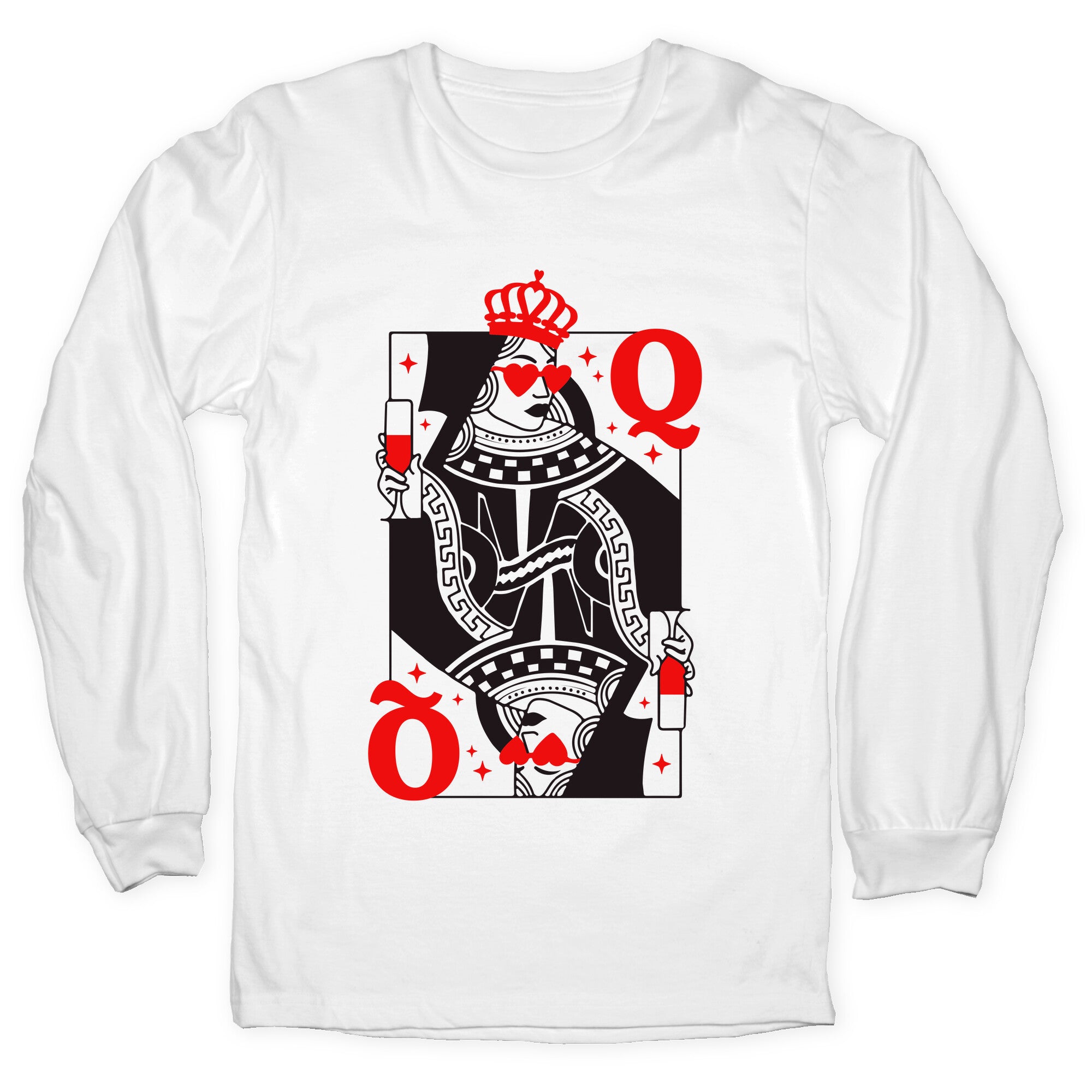 Queen of Hearts Longsleeve Tee