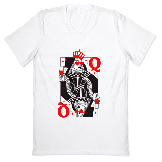 Queen of Hearts V-Neck