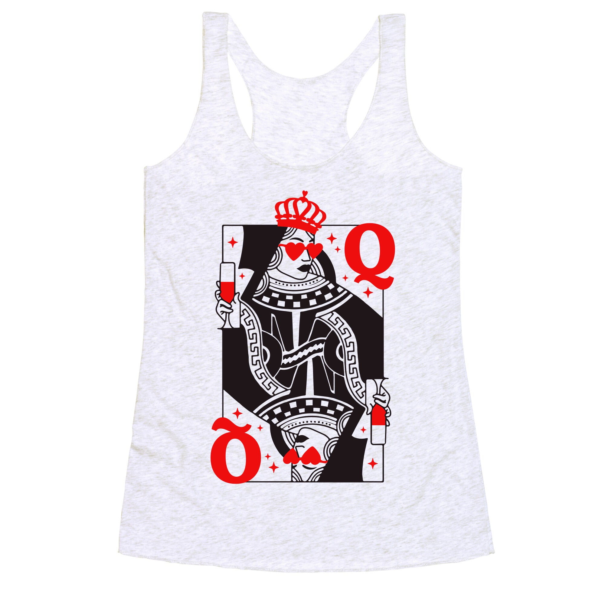 Queen of Hearts Racerback Tank