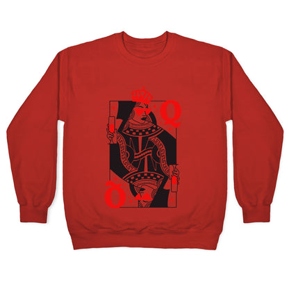 Queen of Hearts Crewneck Sweatshirt