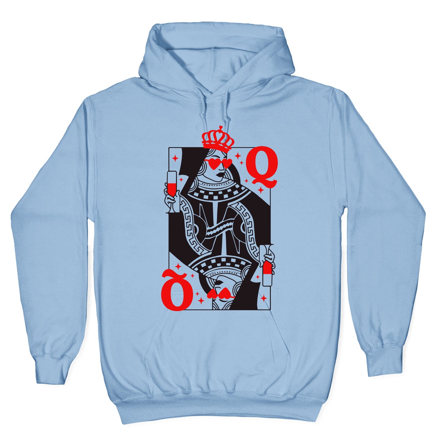 Queen of Hearts Hoodie
