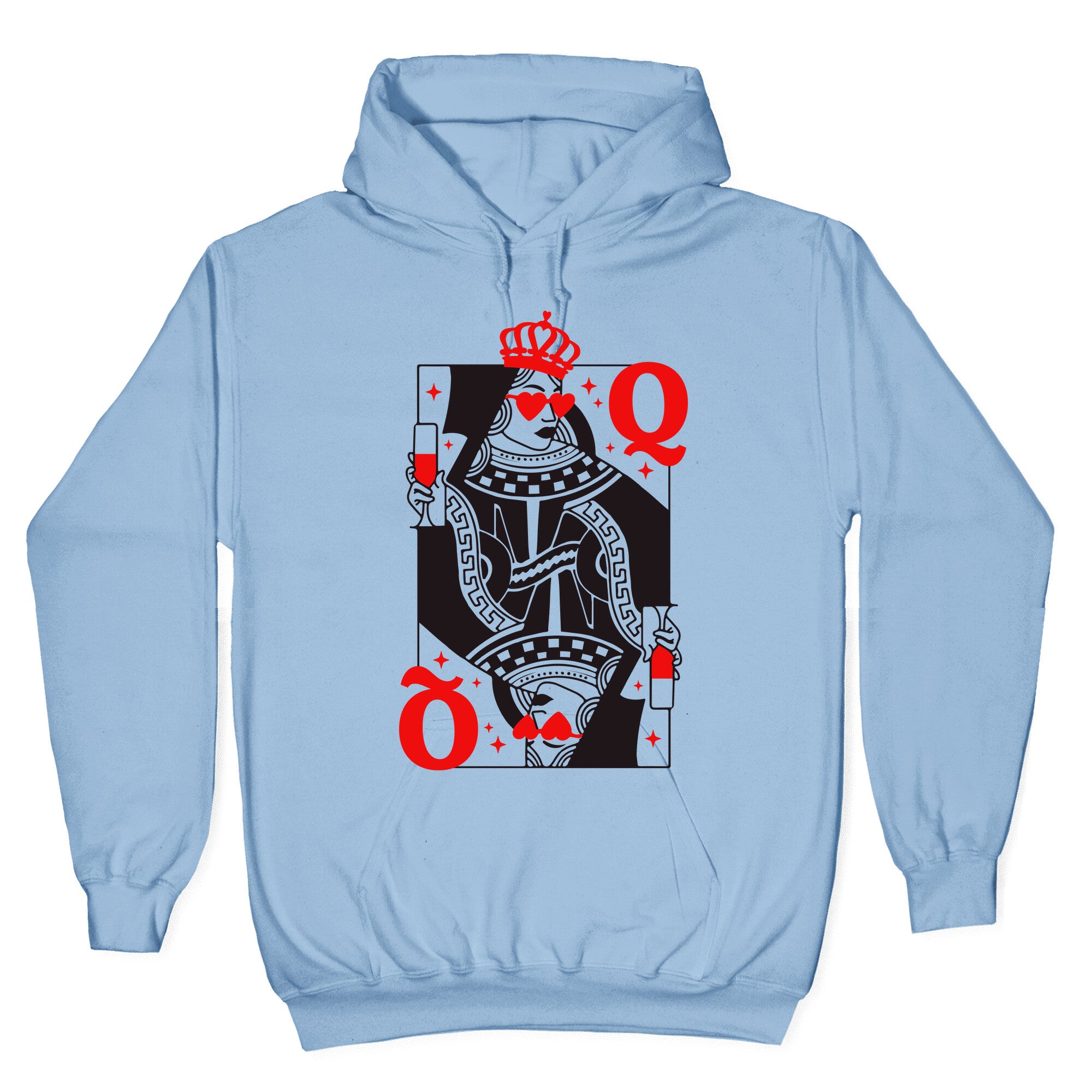 Queen of Hearts Hoodie