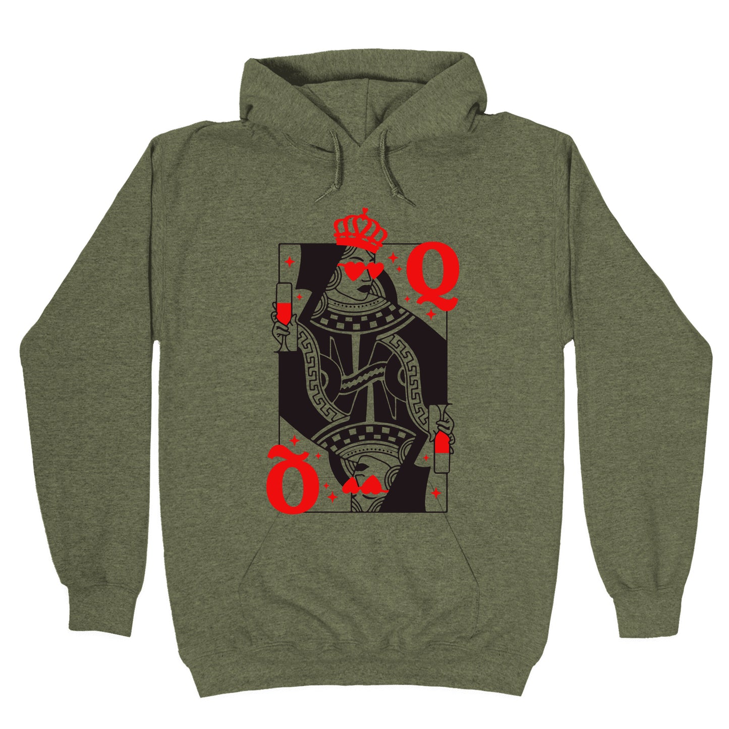 Queen of Hearts Hoodie