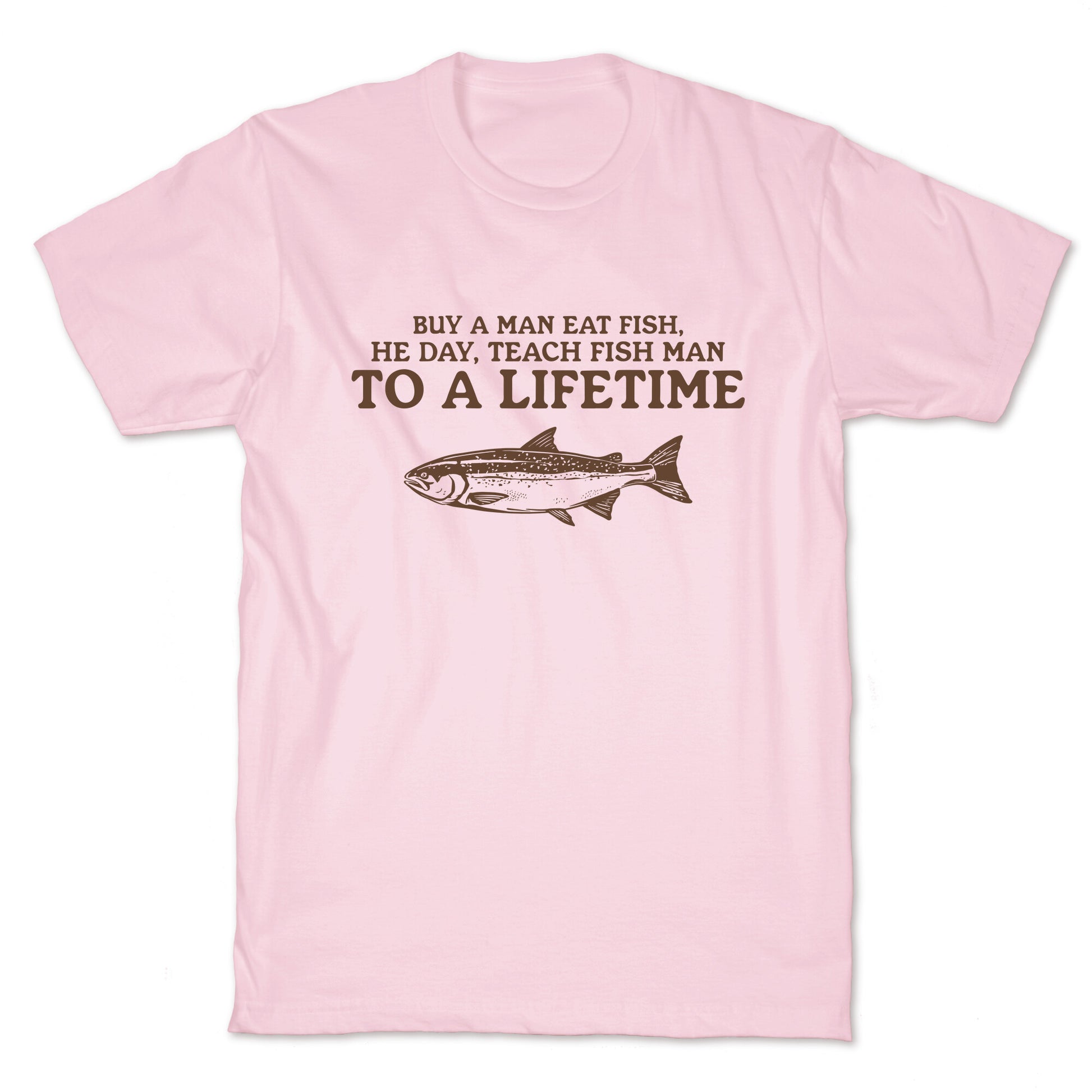 Buy A Man Eat Fish T-Shirt