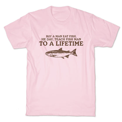 Buy A Man Eat Fish T-Shirt