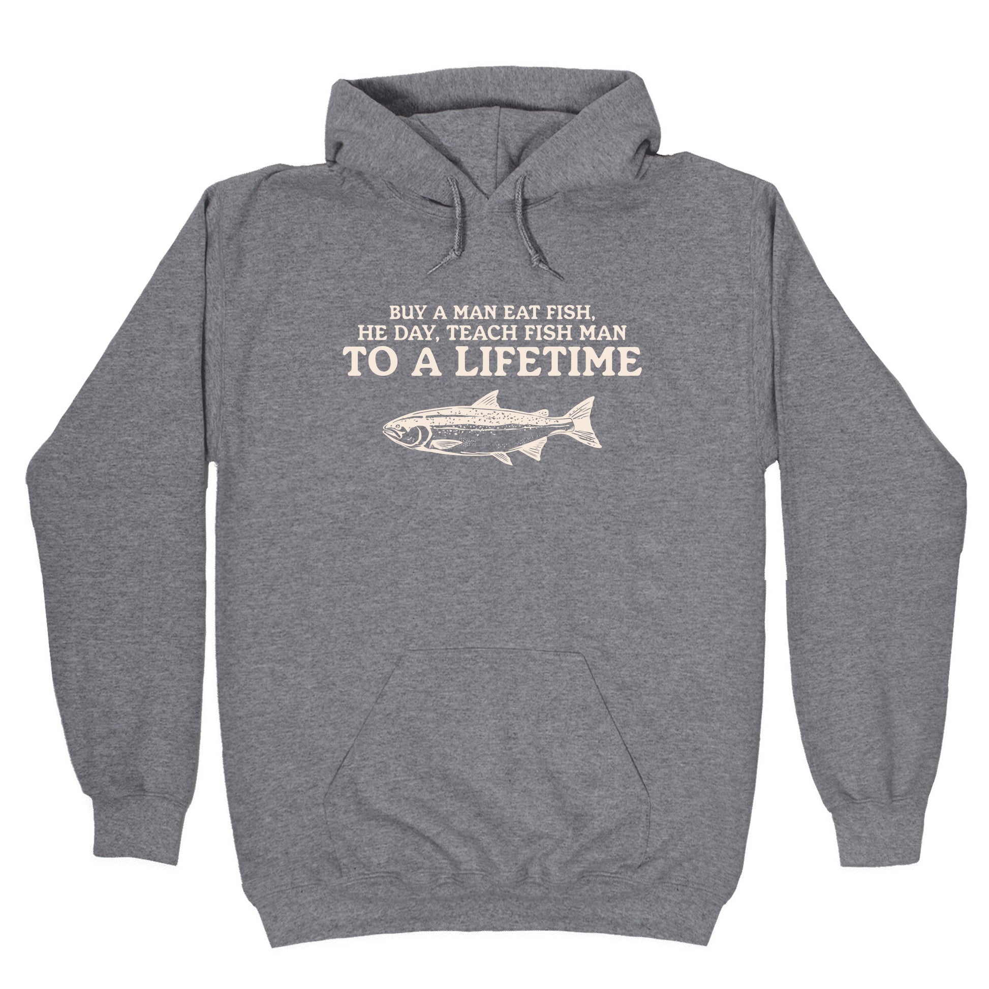 Buy A Man Eat Fish Hoodie