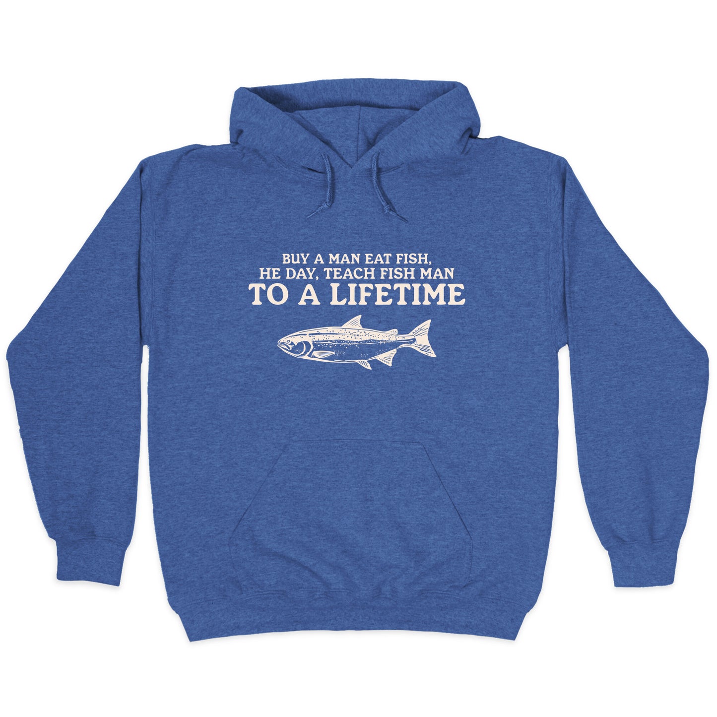 Buy A Man Eat Fish Hoodie