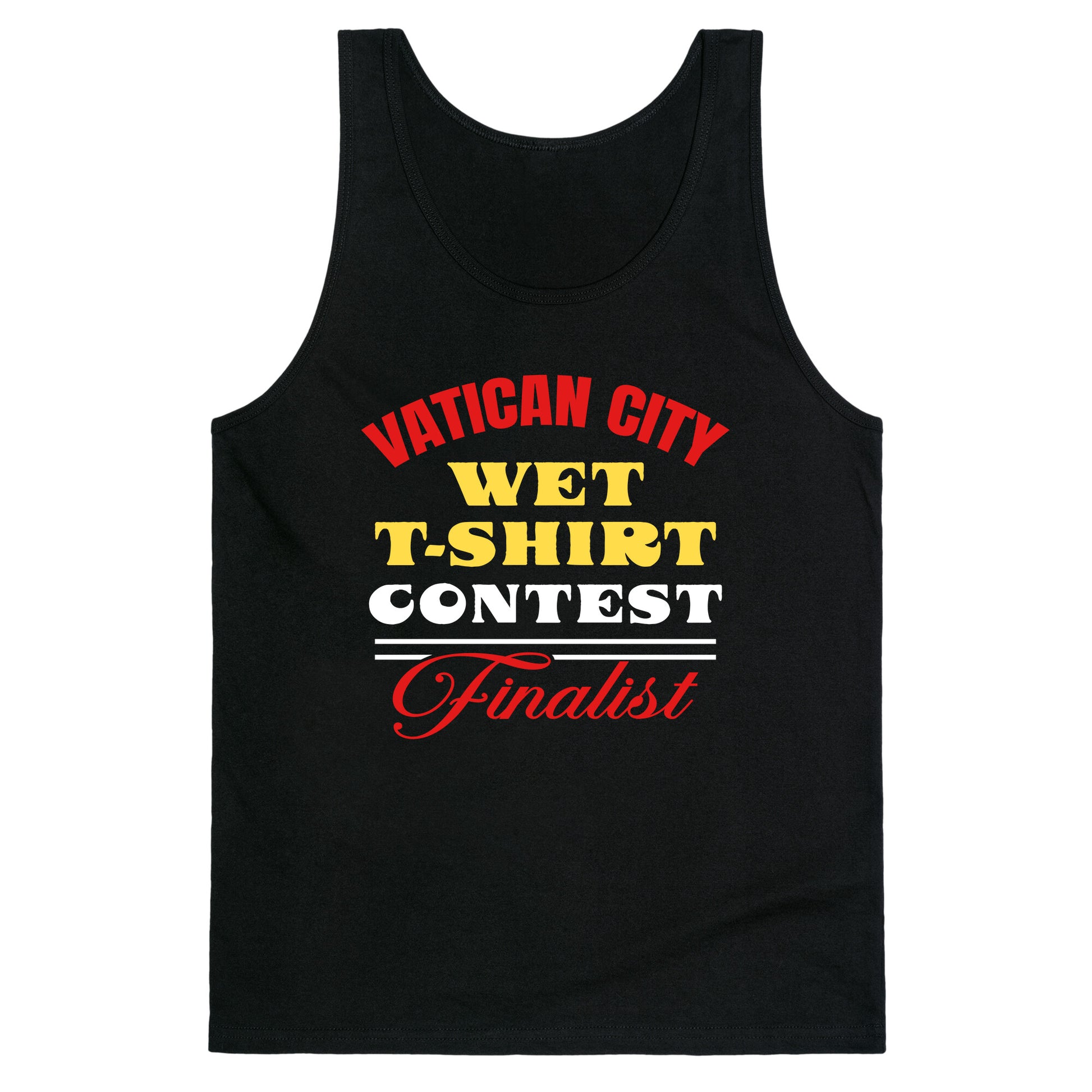 Vatican Wet T Shirt Contest Tank Top