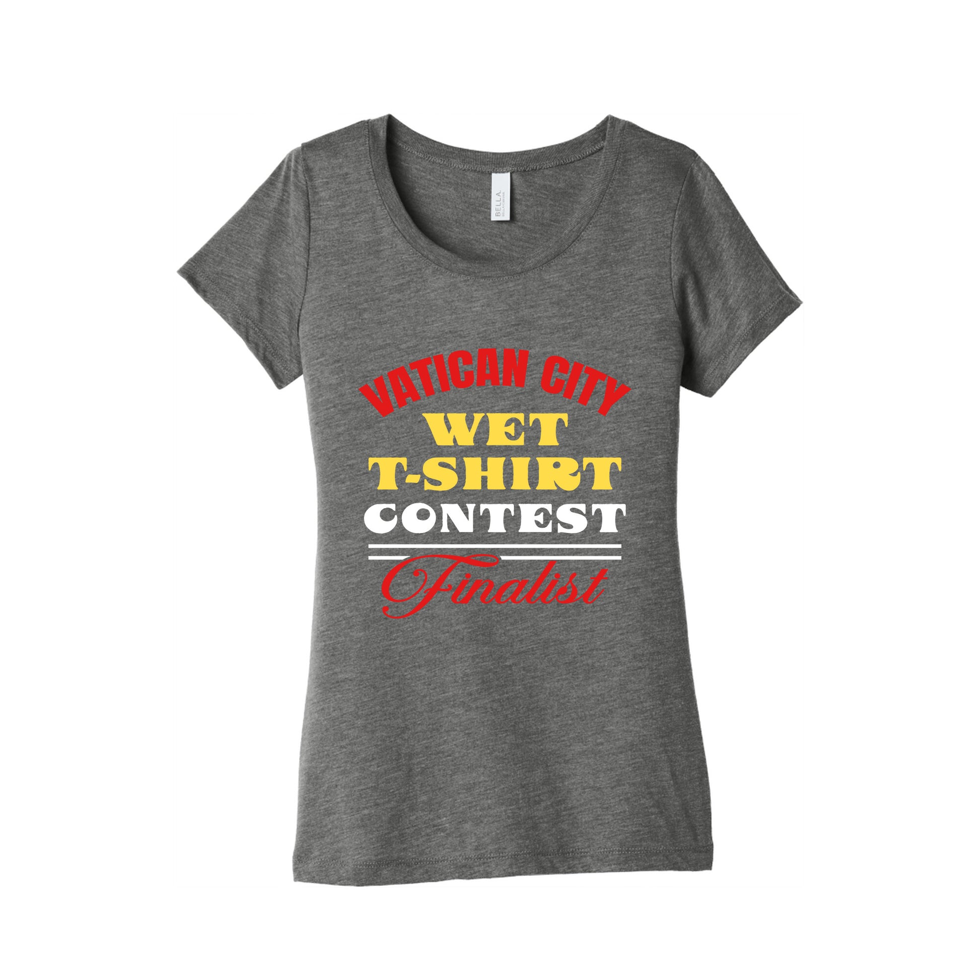 Vatican Wet T Shirt Contest Womens Triblend Tee