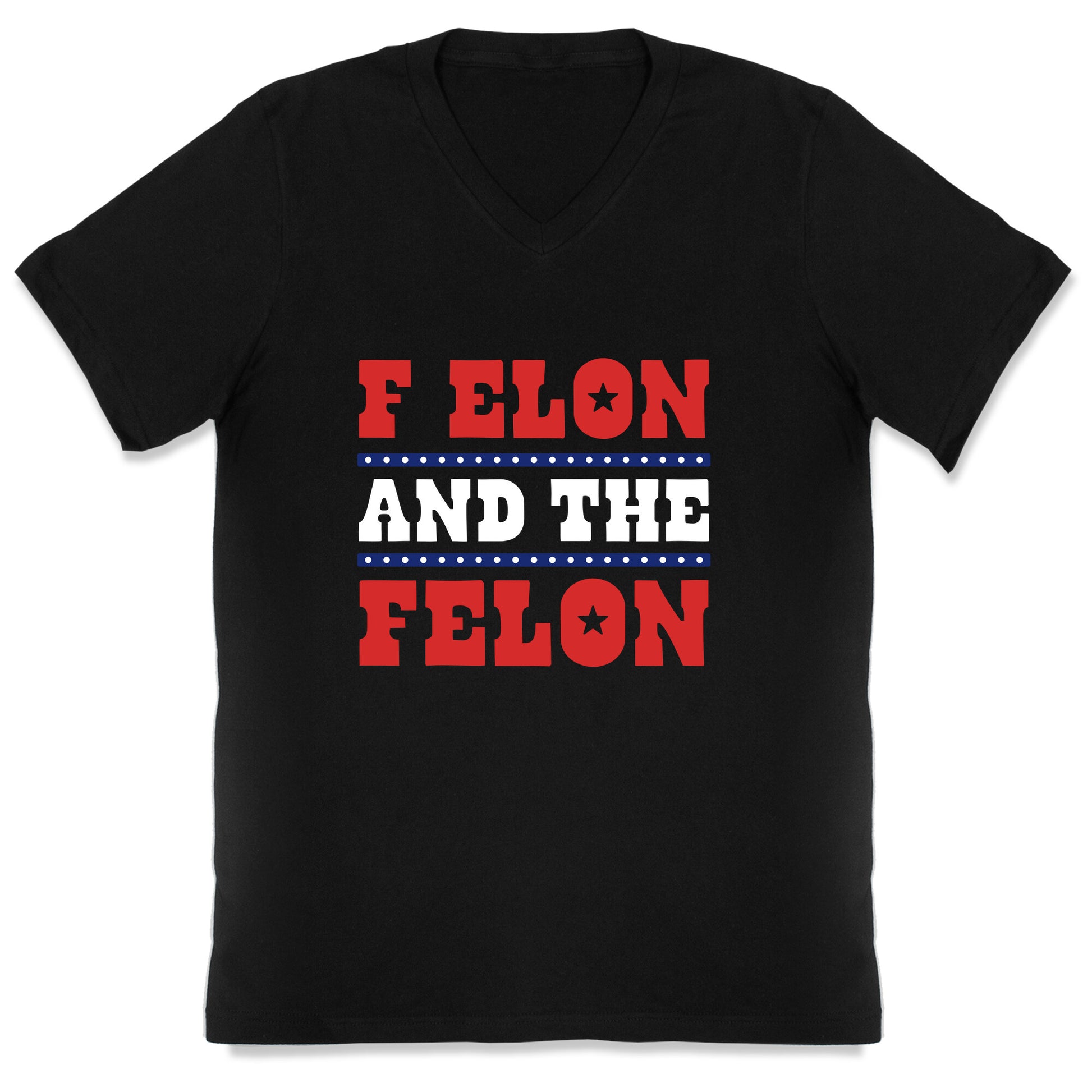 F Elon & The Felon V-Neck
