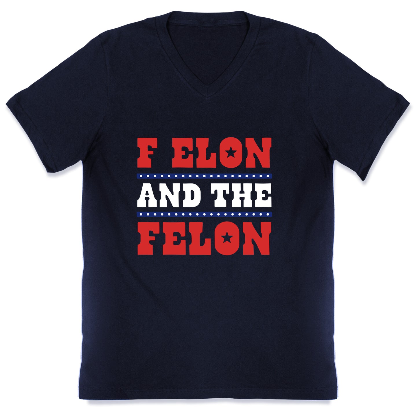 F Elon & The Felon V-Neck