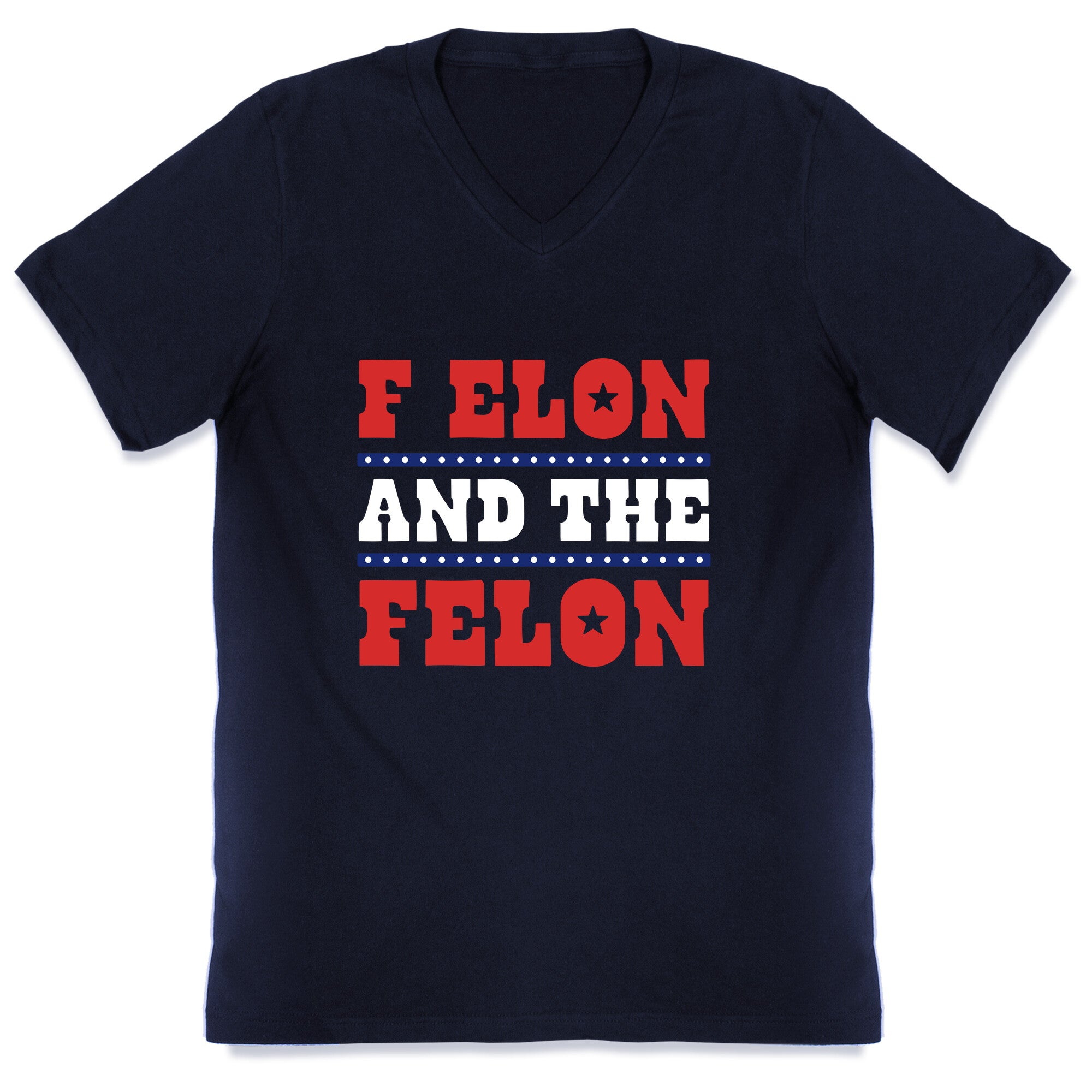 F Elon & The Felon V-Neck