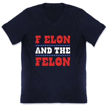 F Elon & The Felon V-Neck