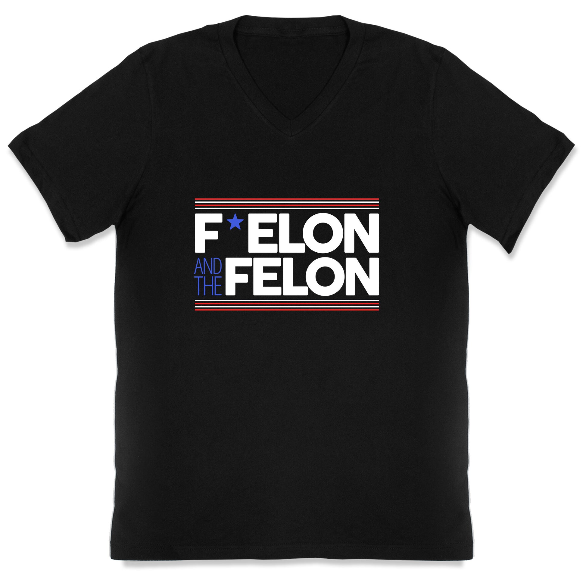 F Elon And The Felon V-Neck