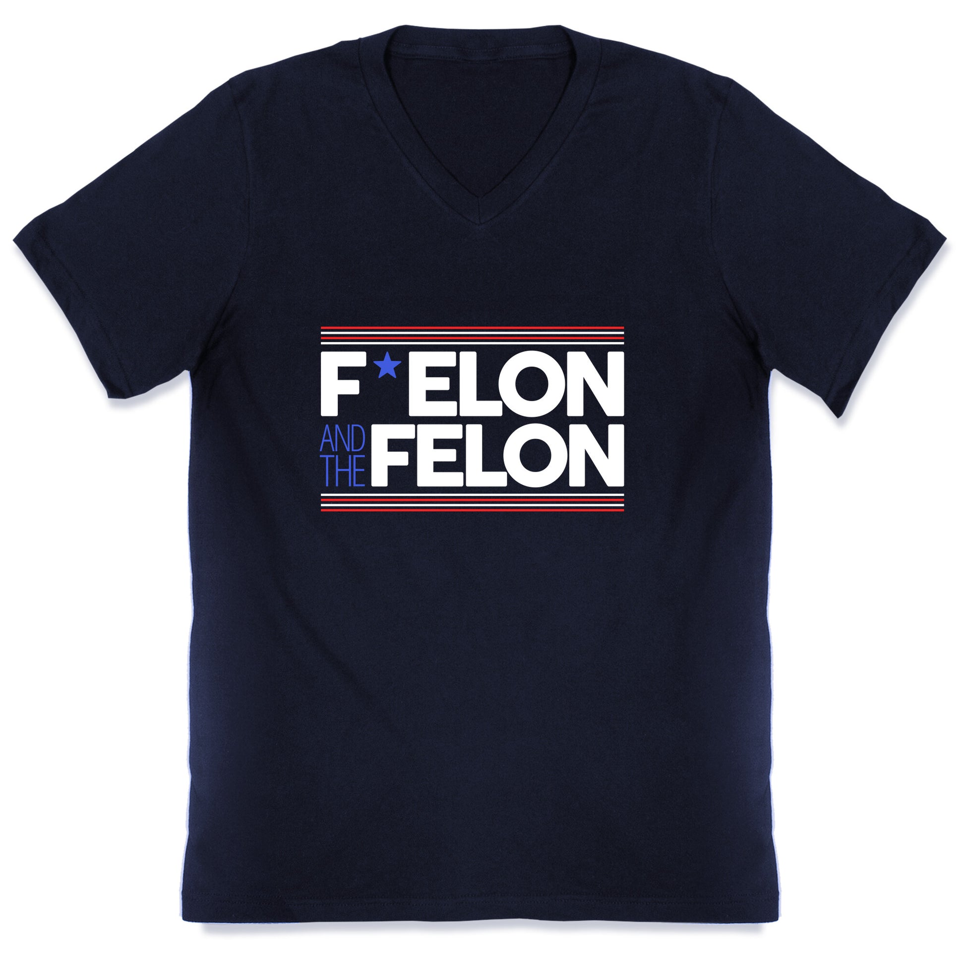 F Elon And The Felon V-Neck