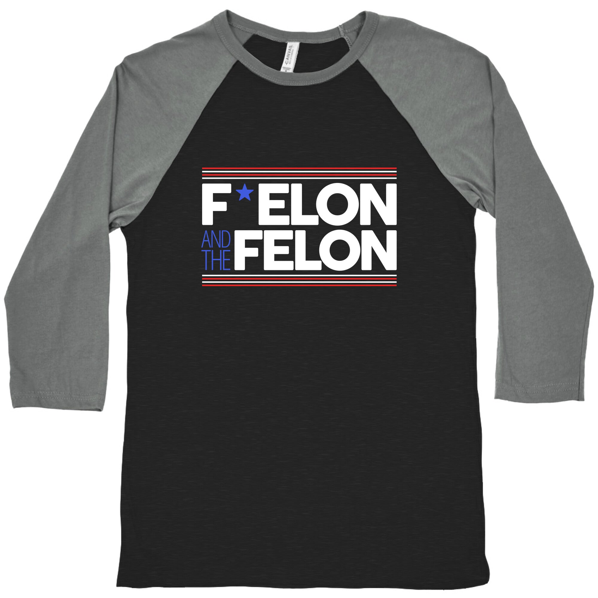 F Elon And The Felon Baseball Tee