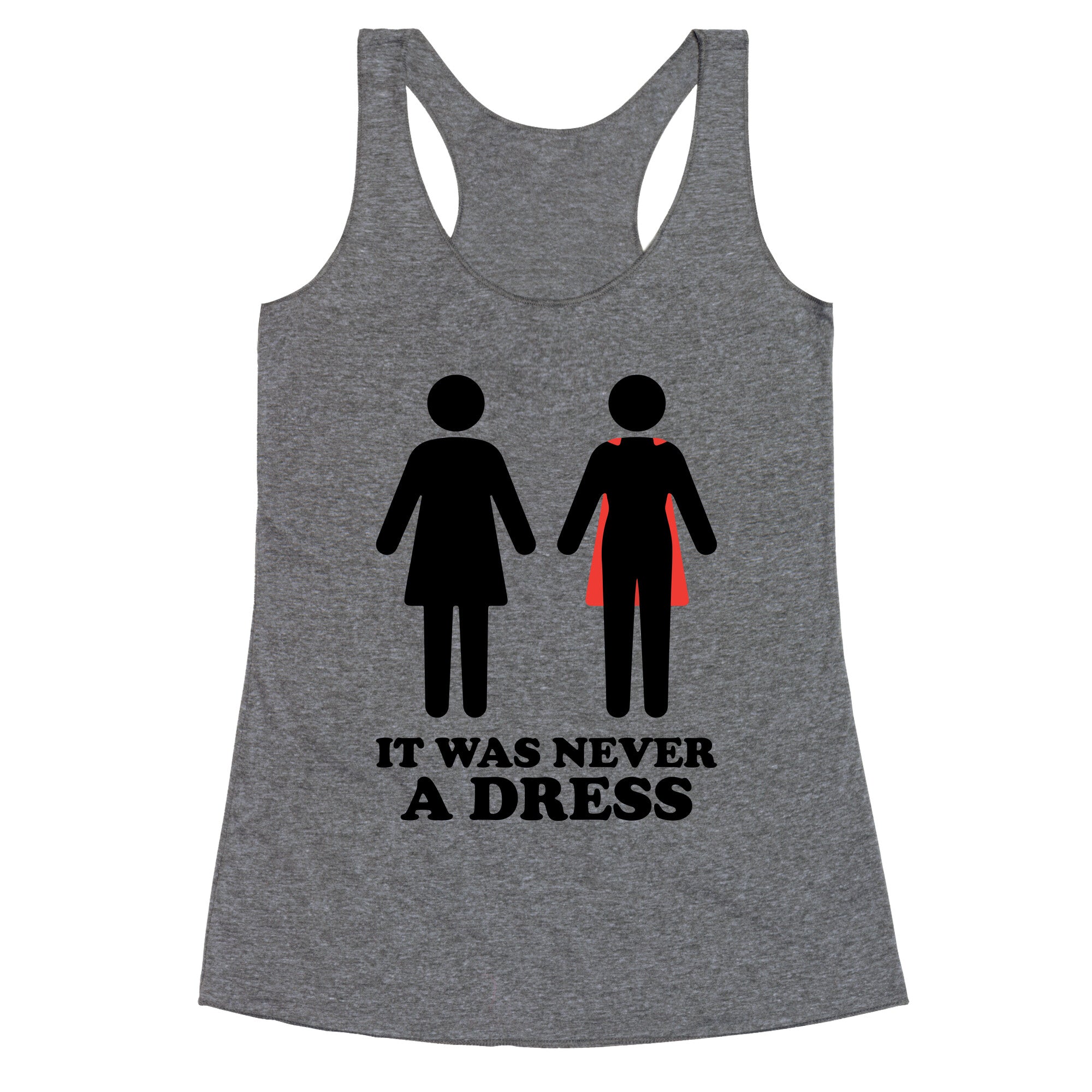 It Was Never A Dress Racerback Tank