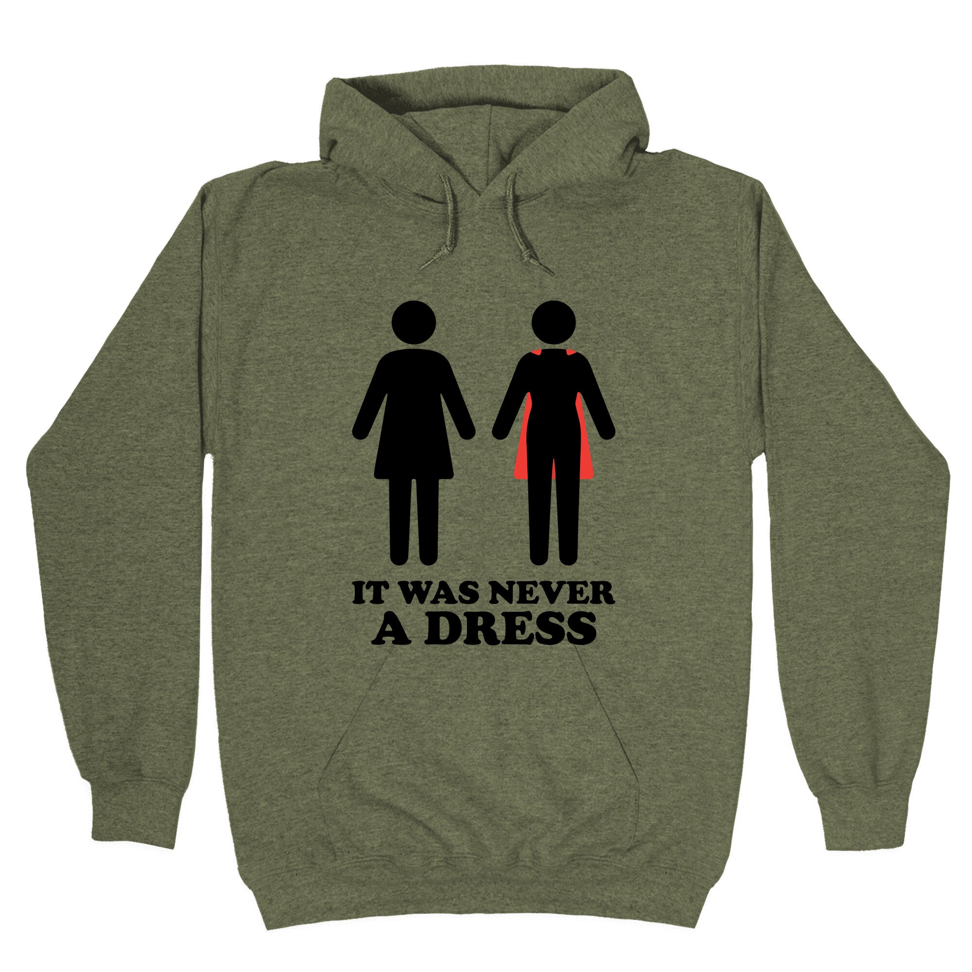 It Was Never A Dress Hoodie