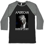 American Horror Story Trump Baseball Tee