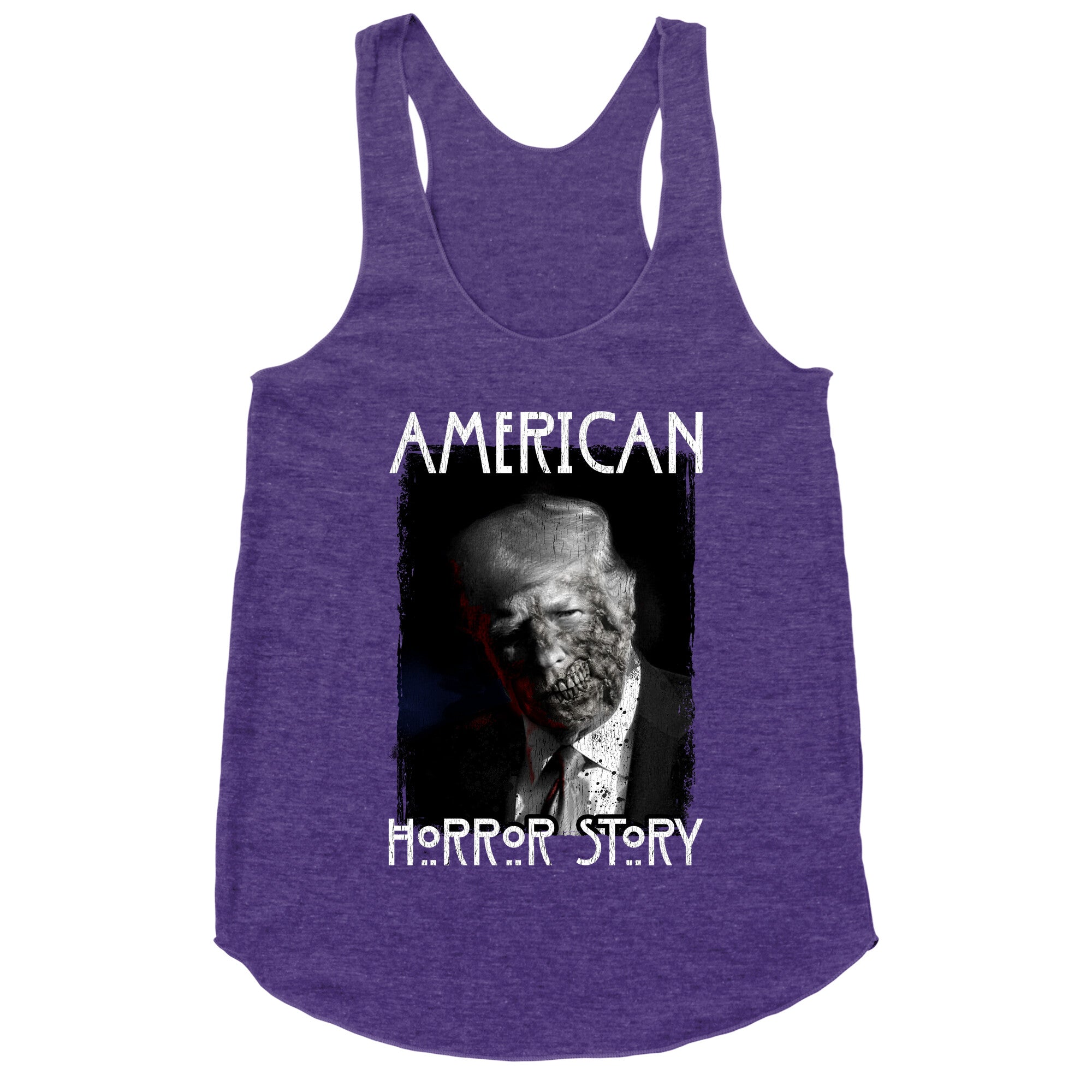 American Horror Story Trump Racerback Tank