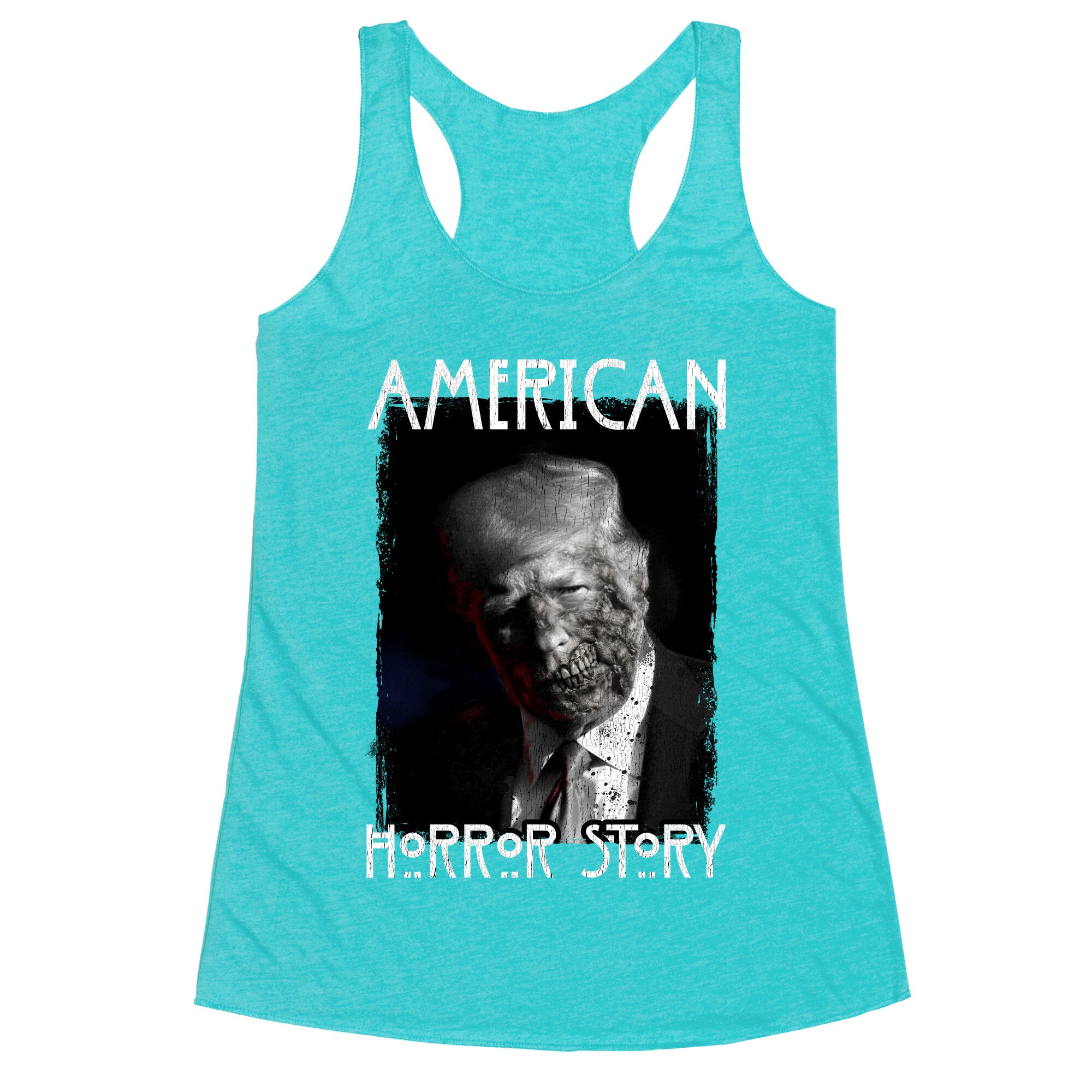 American Horror Story Trump Racerback Tank